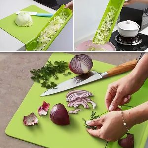 Deska do Krojenia bez Bałaganu z Odłączanym Pojemnikiem 2 w 1 | CHOPPINATA