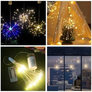 Świąteczne Światełka w Kształcie Fajerwerków | LUMIBLAST
