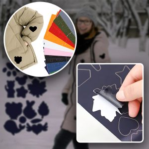 Przyklejane Łatki do Naprawy Tkanin (8x Wiele Kolorów) | ZAKRPKA