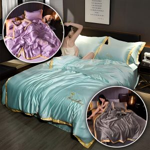 Jedwabiście miękka kołdra satynowa | SILKSTAR