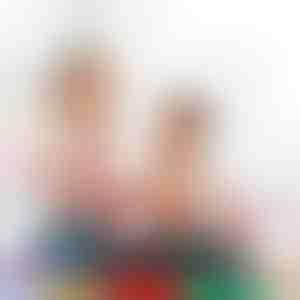 Zmywalny Zestaw Farbek do Malowania Palcami dla Dzieci | ARTDABS