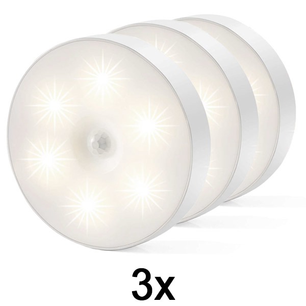 3x Energooszczędne Oświetlenie z Czujnikiem Ruchu | LUMISIGN