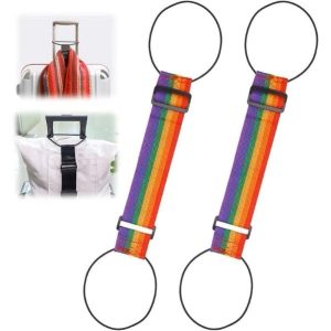 Regulowany elastyczny pasek do walizki (2 szt.) | LUGSTRAP